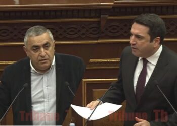 Մի՛ եկեք ստեղ…դուք-ով խոսեք. Ռուստամյանն ու Ալեն Սիմոնյանը վիճեցին. տեսանյութ