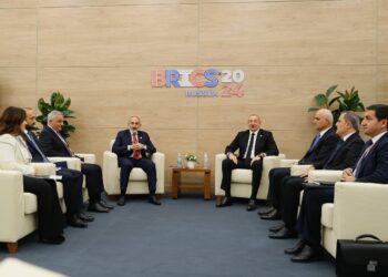 Կազանում տեղի է ունենում Փաշինյանի և Ալիևի հանդիպումը