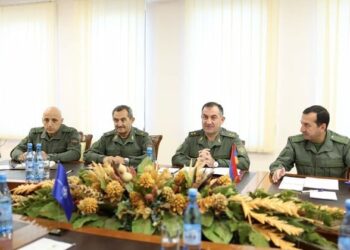 Հայաստան ժամանած ՆԱՏՕ-ի միջազգային ռազմական շտաբի պետը ՀՀ ՊՆ-ում հանդիպումներ է ունեցել