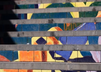 Մարտիրոս Սարյան փողոցի գլխավոր աստիճանների վրա կարտացոլվի «Հայաստան» նկարը