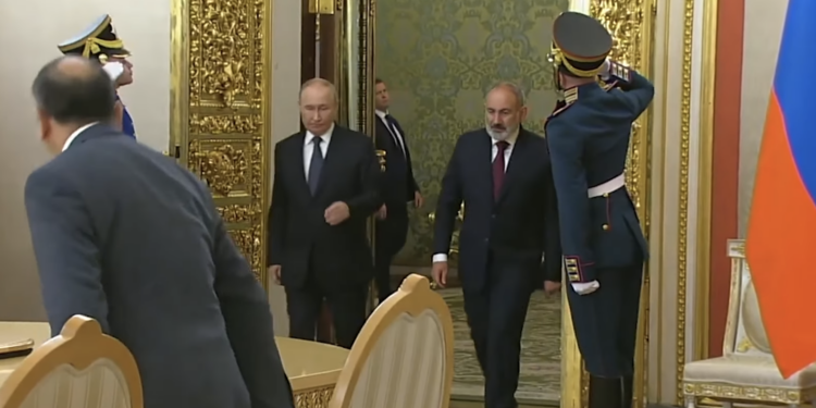 Կրեմլում կայացավ Փաշինյան-Պուտին հանդիպումը