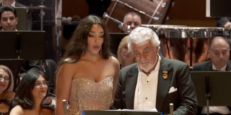 Աշխարհահռչակ օպերային երգիչ Պլասիդո Դոմինգոն կատարել է Էրեբունի-Երևանը