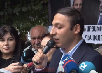 Պահանջում ենք ազատ արձակել պատանդներին ու գերիներին. ցույց՝ ՄԱԿ-ի գրասենյակի մոտ. ՈւՂԻՂ