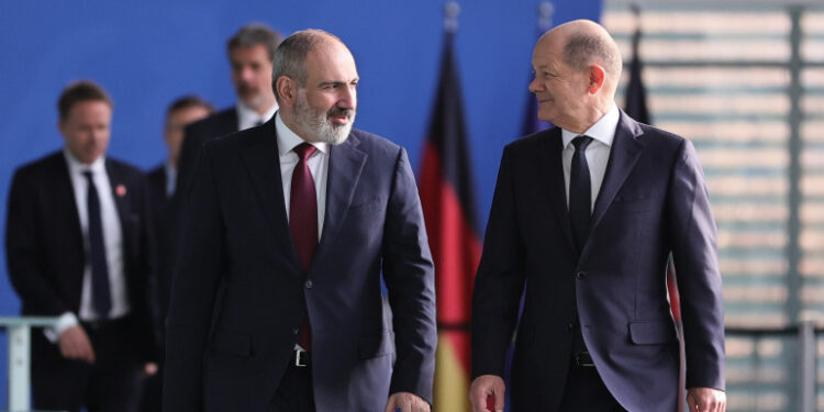 «Կարևորում ենք Գերմանիայի ջանքերը մեր տարածաշրջանում խաղաղության և կայունության հաստատման գործընթացում»․ Փաշինյանը՝ Շոլցին