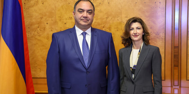 ՆԳ նախարարն ու ՄԱԿ ՓԳՀ ներկայացուցչի ժամանակավոր պաշտոնակատարը քննարկել են միգրացիոն ոլորտի ռազմավարության մշակումը