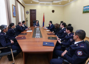 Աննա Վարդապետյանը խորհրդակցություն է անցկացրել Արագածոտնի մարզի դատախազությունում