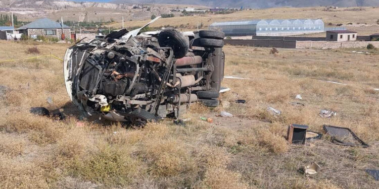 Երևան-Սևան ճանապարհին GAZel-ը կողաշրջվել է. կան տուժածներ և 1 զոհ