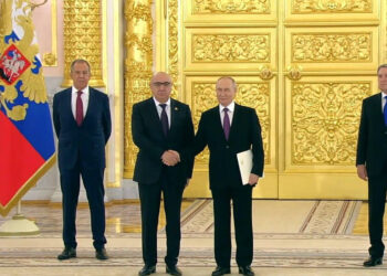 Դեսպան Գուրգեն Արսենյանը հավատարմագրերն է հանձնել Վլադիմիր Պուտինին