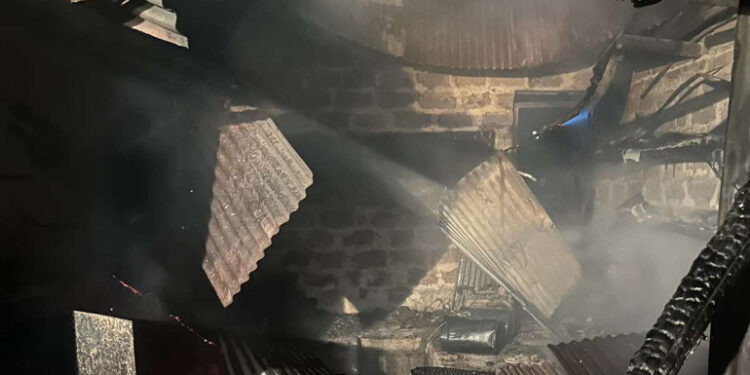 Հրդեհ՝ Գառնի գյուղում