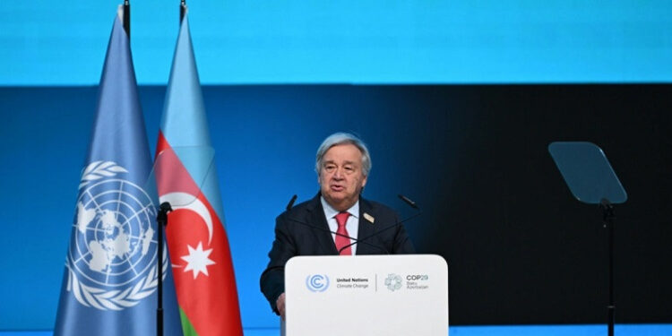 «Կլիմայական փոփոխության դեմ պայքարը ոչ թե ընտրություն է, այլ անհրաժեշտություն». Գուտերեշ