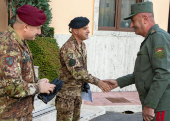 ՀՀ ԶՈՒ ԳՇ պետի տեղակալը Իտալիայում քննարկել է համագործակցության զարգացմանը վերաբերող հարցեր