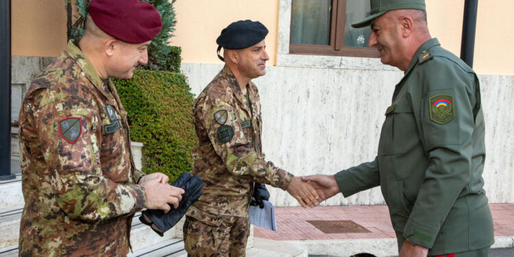 ՀՀ ԶՈՒ ԳՇ պետի տեղակալը Իտալիայում քննարկել է համագործակցության զարգացմանը վերաբերող հարցեր