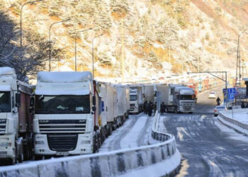 Ստեփանծմինդա-Լարս ավտոճանապարհը փակ է բեռնատարների համար