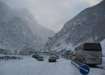 Ստեփանծմինդա-Լարս ավտոճանապարհը փակ է բեռնատարների համար