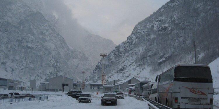 Ստեփանծմինդա-Լարս ավտոճանապարհը փակ է բեռնատարների համար