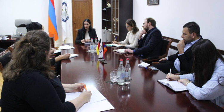 Անահիտ Մանասյանը Գերմանիայի գործընկերներին ներկայացրել է իրավահավասարության ոլորտի օրենսդրության նախատեսվող փոփոխությունները