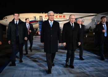 Պուտինը պետական այցով ժամանել է Աստանա