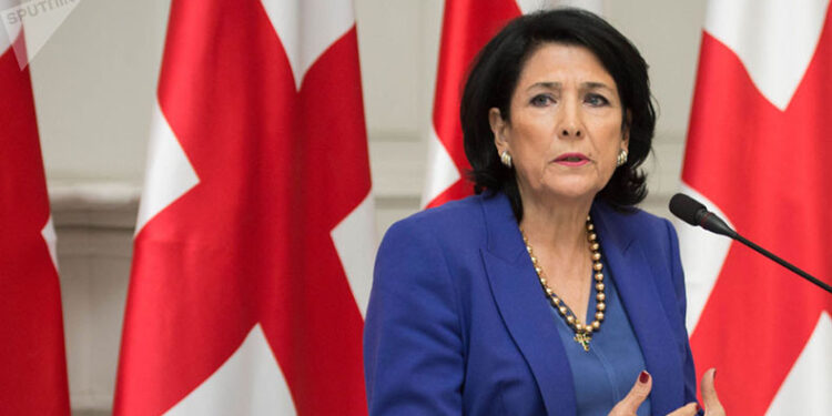 Վրաստանի նախագահը  Լոռու մարզը ներկայացրել է «պատմական Վրաստան»