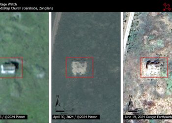 Ադրբեջանցիներն Արցախի Տանձատափ եկեղեցին ավերել են․ լուսանկարներ