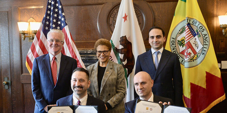 «Երևանն ու Լոս Անջելեսը ստորագրեցին Փոխըմբռնման հուշագիր, որը նպատակ ունի բարելավել երևանցիների կյանքը». Ավինյան