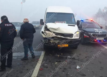 Արարատի մարզում բախվել է 26 ավտոմեքենա