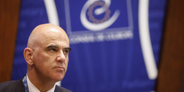 Եվրոպայի խորհրդի գլխավոր քարտուղար Ալեն Բերսեն ժամանել է Վրաստան