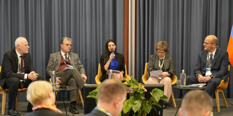 Անահիտ Մանասյանը Սլովենիայում անդրադարձել է ժամանակակից աշխարհում մարդու իրավունքների պաշտպանության բնագավառում առկա խնդիրներին