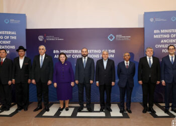 Արարատ Միրզոյանի նախագահությամբ Երևանում մեկնարկել է հնագույն քաղաքակրթությունների ֆորումի 8-րդ նախարարական հանդիպումը