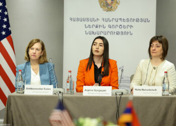 Դեսպան Քվինը բարձր է գնահատել բռնության կանխարգելմանն ու հասարակության իրազեկվածությանն ուղղված ՆԳ նախարարության ջանքերը