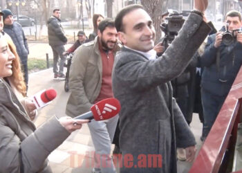 Լավ պրծաք…նոր աղբամանի կափարիչը Ավինյանի գլխին էին խփելու. տեսանյութ