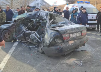 Լոռիում բախվել են «Mercedes Sprinter»-ն ու «Toyota Carina»-ն. կա 2 զոհ, 1 վիրավոր