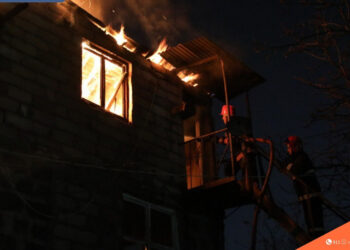 Հրդեհ Վանթյան փողոցում՝ պահեստային տարածքում