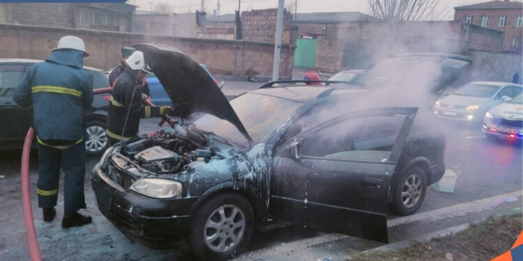 Հրդեհ ավտոմեքենայում. կա տուժած