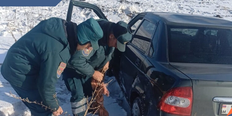 Lada-ն դուրս է եկել երթևեկելի գոտուց, գլորվել և հայտնվել դաշտամիջյան հատվածում