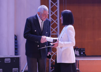 ԿԳՄՍՆ ոսկե հուշամեդալ՝ Լևոն Մալխասյանի 80-ամյակի կապակցությամբ