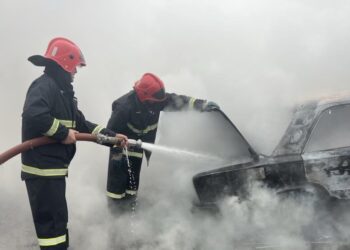 Քաղցրաշեն-Նարեկ ճանապարհին մեքենա է այրվել, կան վիրավորներ