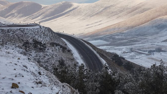 Սյունիքի մարզի բարձրադիր գոտիների ավտոճանապարհներին տեղ-տեղ առկա է մերկասառույց