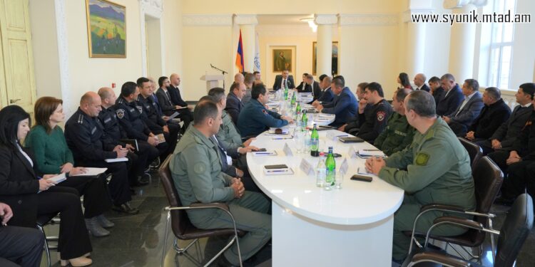 Սյունիքի մարզպետը ներկայացրել է ուժային կառույցների նորանշանակ պաշտոնյաներին