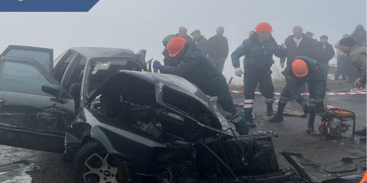 Գյումրի-Հայկավան ավտոճանապարհին բախվել են Audi, PAZ և GAZel մակնիշների ավտոմեքենաներ