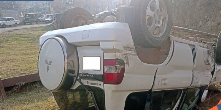 Վթար Նոյեմբերյան քաղաքում. վարորդներից մեկը տեղափոխվել է բժշկական կենտրոն