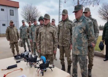 Ադրբեջանի պաշտպանության փոխնախարարը այցելել է Թուրքիայի և Սիրիայի սահման