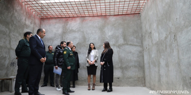 ՔԿԾ պետն ու ՄԻՊ-ն աշխատանքային այցով եղել են «Արմավիր» քրեակատարողական հիմնարկում