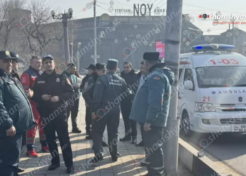 Փրկարարները կամրջի եզրագծին կանգնած կնոջը դուրս են բերել անվտանգ վայր