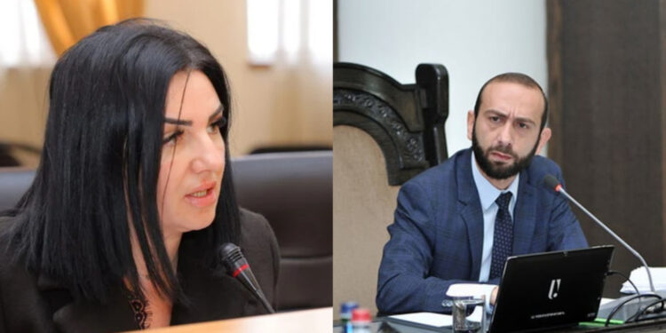 «Անամոթ վստահությամբ Միրզոյանը նշում է, որ իրենց «ջանքերի շնորհիվ» մենք կարող էինք մնալ Արցախում՝ որպես Ադրբեջանի քաղաքացիներ, և «իրավունք ունենալ» խոսել հայերեն». Մետաքսե Հակոբյան