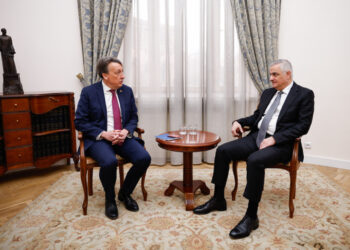 Մհեր Գրիգորյանը և Բելգիայի դեսպանը կարևորել են Հայաստանի և Ադրբեջանի միջև սահմանի սահմանազատման գործընթացի իրականացումը