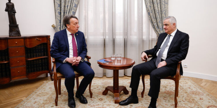 Մհեր Գրիգորյանը և Բելգիայի դեսպանը կարևորել են Հայաստանի և Ադրբեջանի միջև սահմանի սահմանազատման գործընթացի իրականացումը