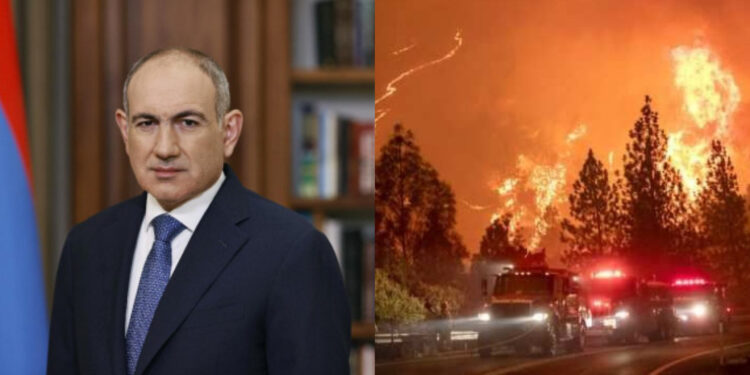 Հոգով ձեզ հետ ենք և ուժ ենք մաղթում այս ողբերգական պահին. Փաշինյանը զորակցության խոսքեր է հղել ԱՄՆ-ում հրդեհներից տուժածներին