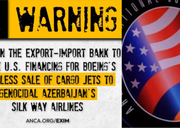 Հայ դատի Ամերիկայի հանձնախումբն աշխատում է արգելափակել ԱՄՆ-ի կողմից Ադրբեջանին Boeing բեռնատար ինքնաթիռների վաճառքի ֆինանսավորումը