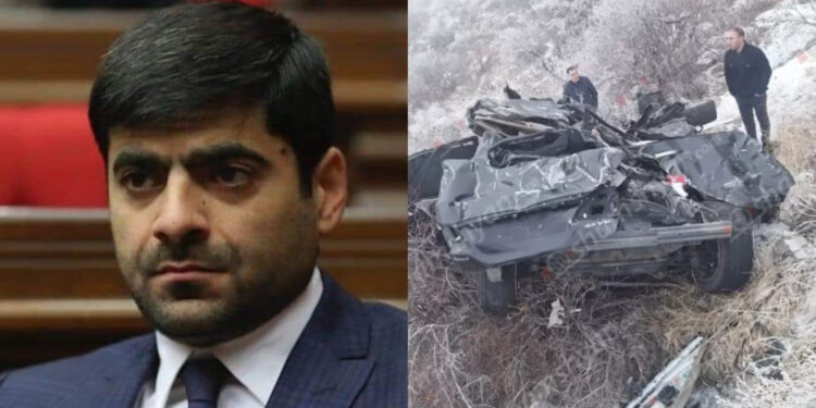Տիգրանաշենի ոլորաններում ավտովթարի հետևանքով մահացել է ԱԺ պատգամավորը