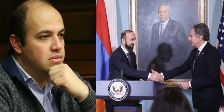 «ՀՀ-ԱՄՆ փաստաթղթով ԱՄՆ-ն ողջույններ է հղում ՌԴ և Իրանի նախագահներին․ Փաշինյանն ու Միրզոյանը ևս մեկ քայլով պատերազմը մոտեցրին մեր երկրի սահմաններին»․ Մելիք-Շահնազարյան